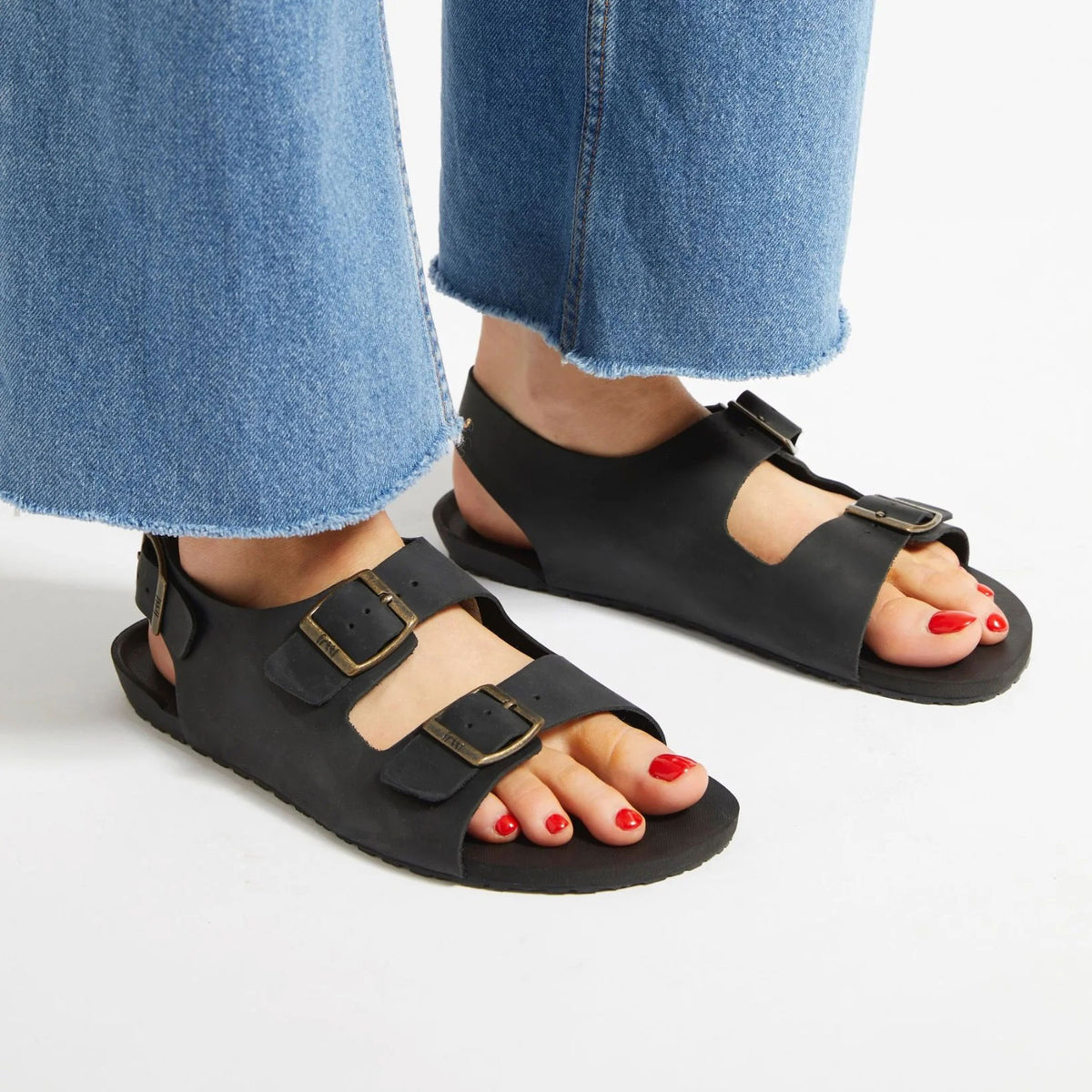 Freet - Salcombe Sandal - Black (Unisex)