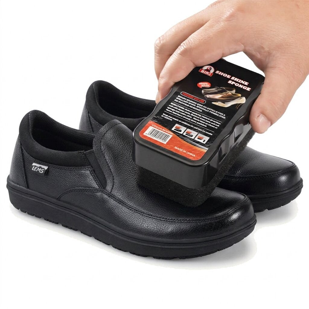 Leather Shoe Polish and Shine Sponge