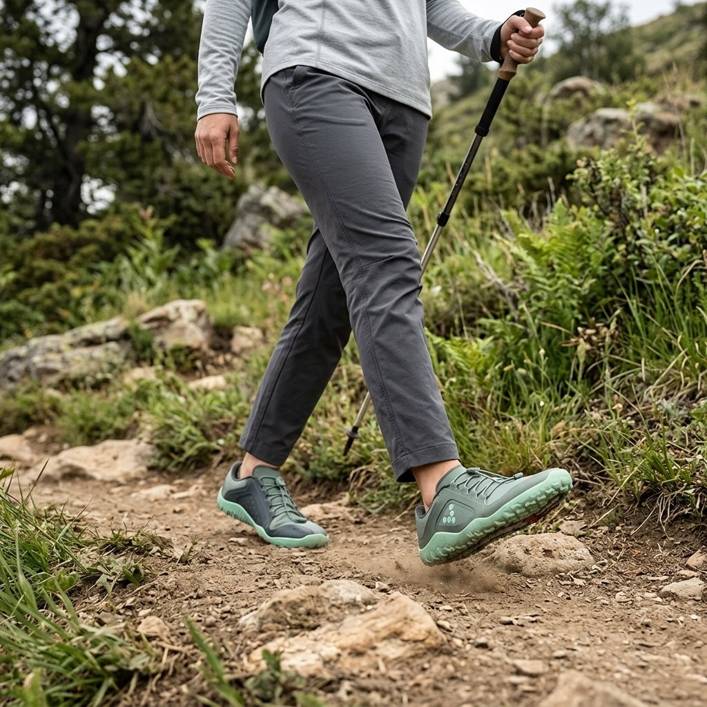 Vivobarefoot Primus Trail III All Weather FG - (Womens) - Laurel Wreath