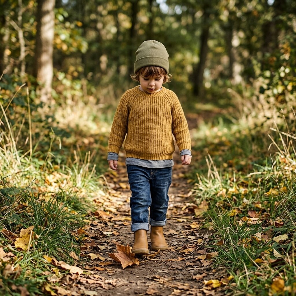 Vivobarefoot - Gobi Chelsea Kids - Acorn