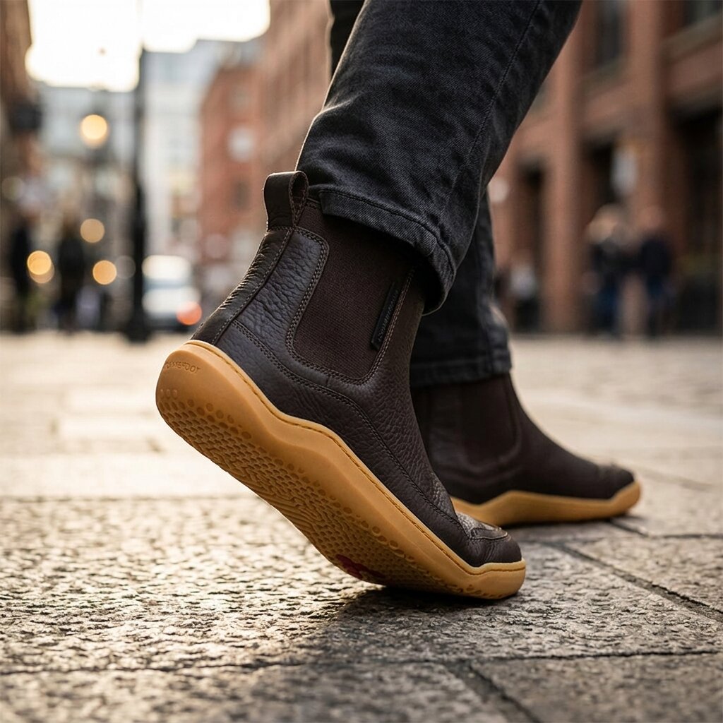 Vivobarefoot Gobi Chelsea - Bracken (Womens)