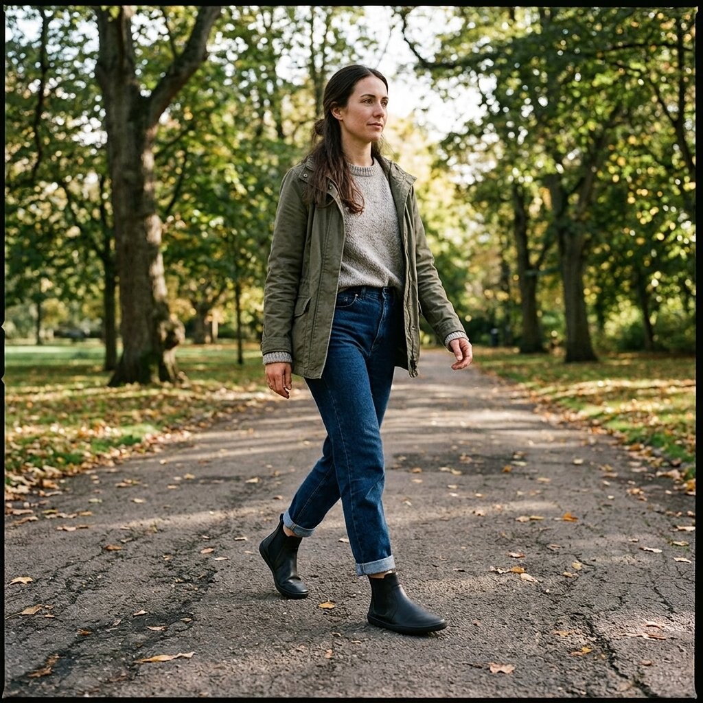 Vivobarefoot - Sensus Chelsea - Obsidian (Womens)