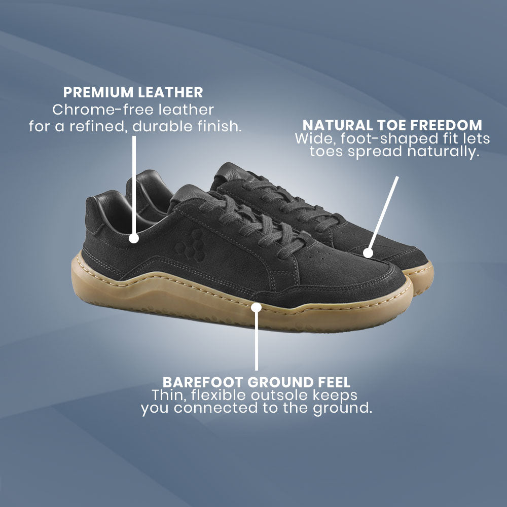 Vivobarefoot - Gobi Sneaker Skate MLG - Obsidian (Mens)