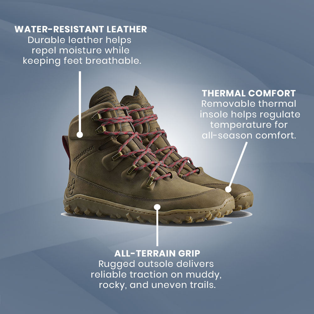 Vivobarefoot - Tracker Leather AT II - Bracken (Mens)