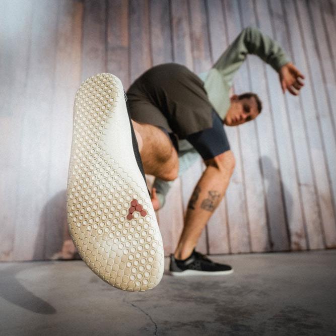 Vivobarefoot Primus Lite Knit (Mens) - Obsidian (CLEARANCE)