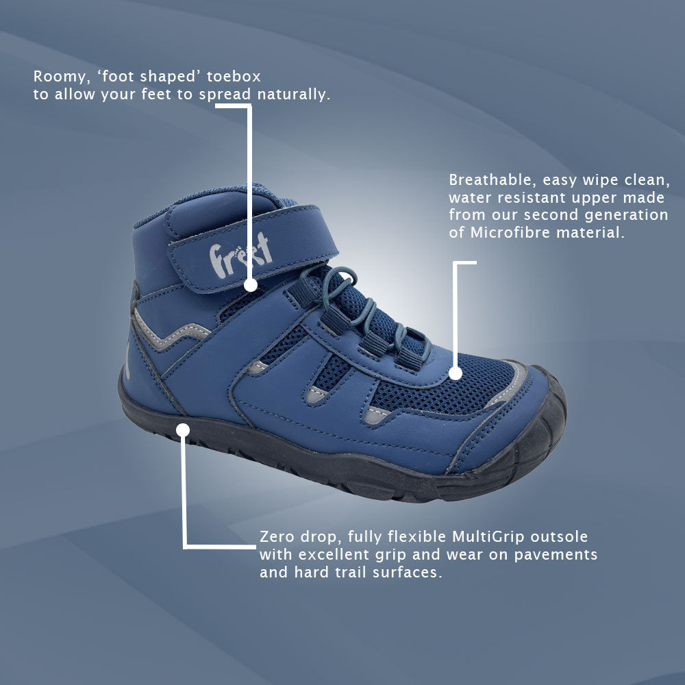 Freet - Tufee Kids Bootee - Blue CLEARANCE