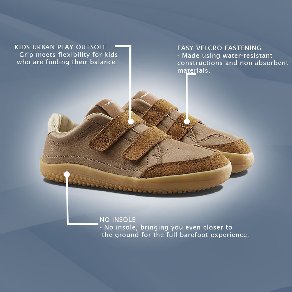 Vivobarefoot - Gobi Sneaker Preschool - Acorn
