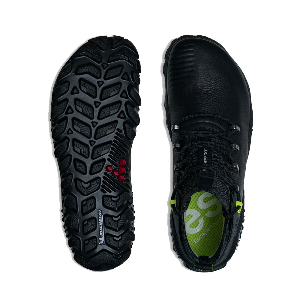 Vivobarefoot Magna Forest ESC (Mens) - Obsidian/Lime