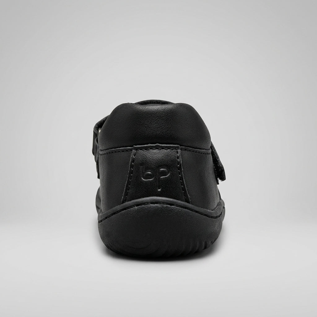 Bprimal Kids - MJ 2.0 - Black (Leather) School Shoes