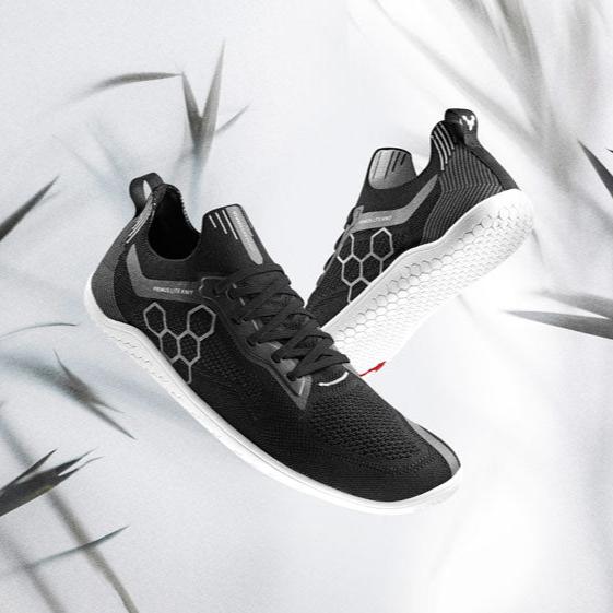 Vivobarefoot Primus Lite Knit (Womens) - Obsidian (CLEARANCE)