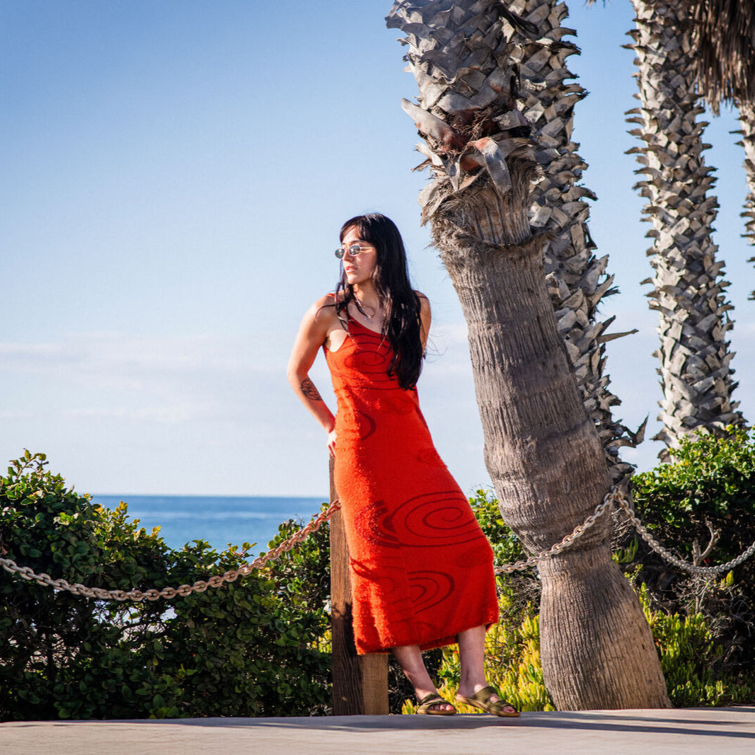 Vivobarefoot Sensus Yin Slide (Womens) - Dark Olive