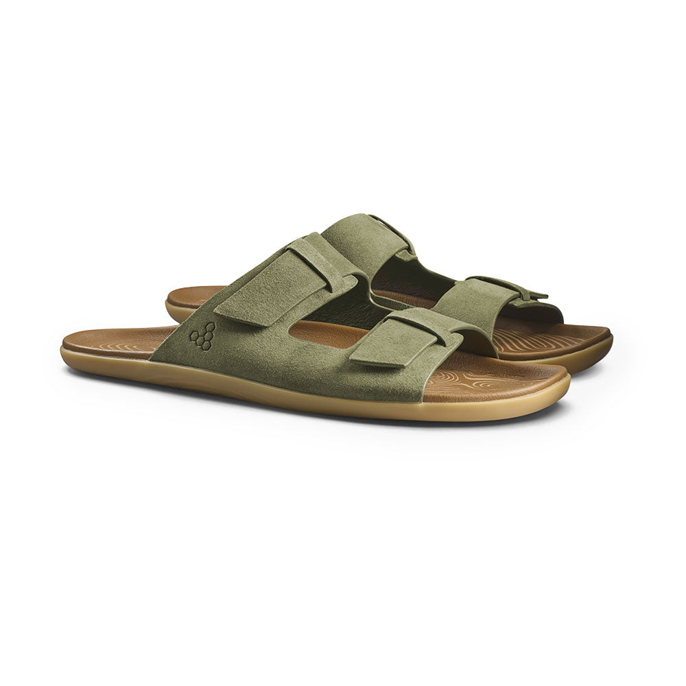 Vivobarefoot - Sensus Yin Slide (Mens) - Dark Olive