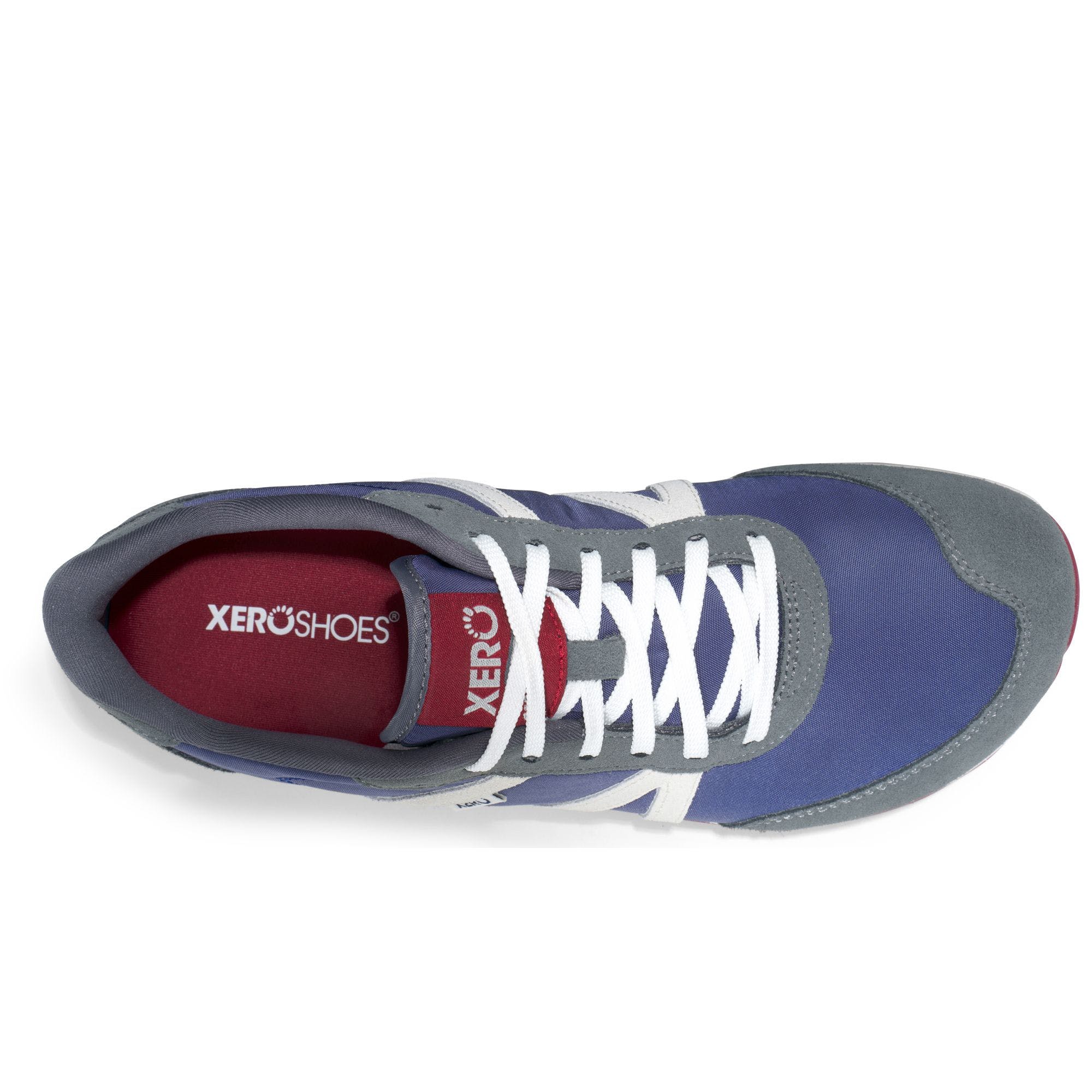 XeroShoes - Wynn - Mens - Blue / Grey / Red