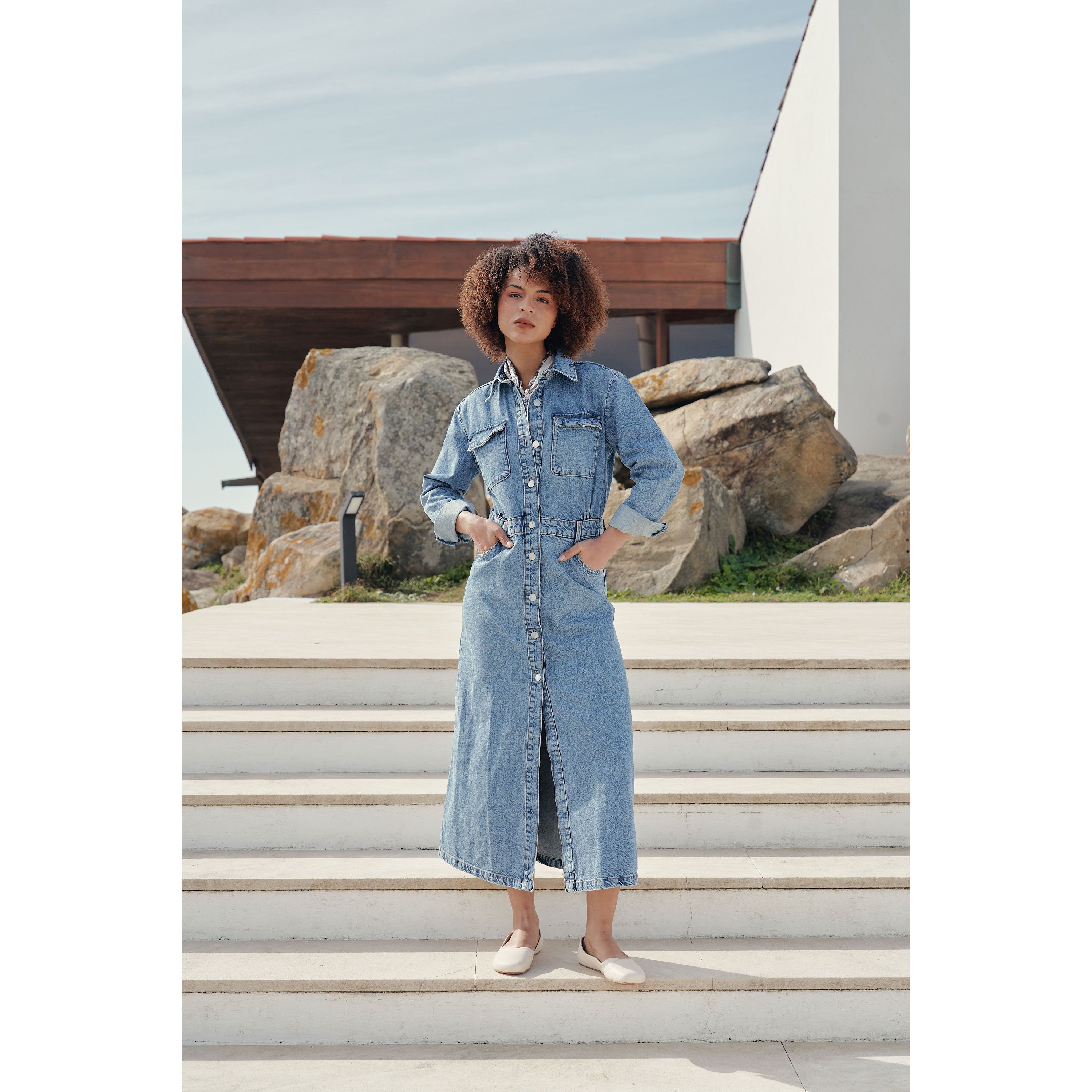 Shapen - PEONY Barefoot Ballerinas - Beige (Womens) (Wide)