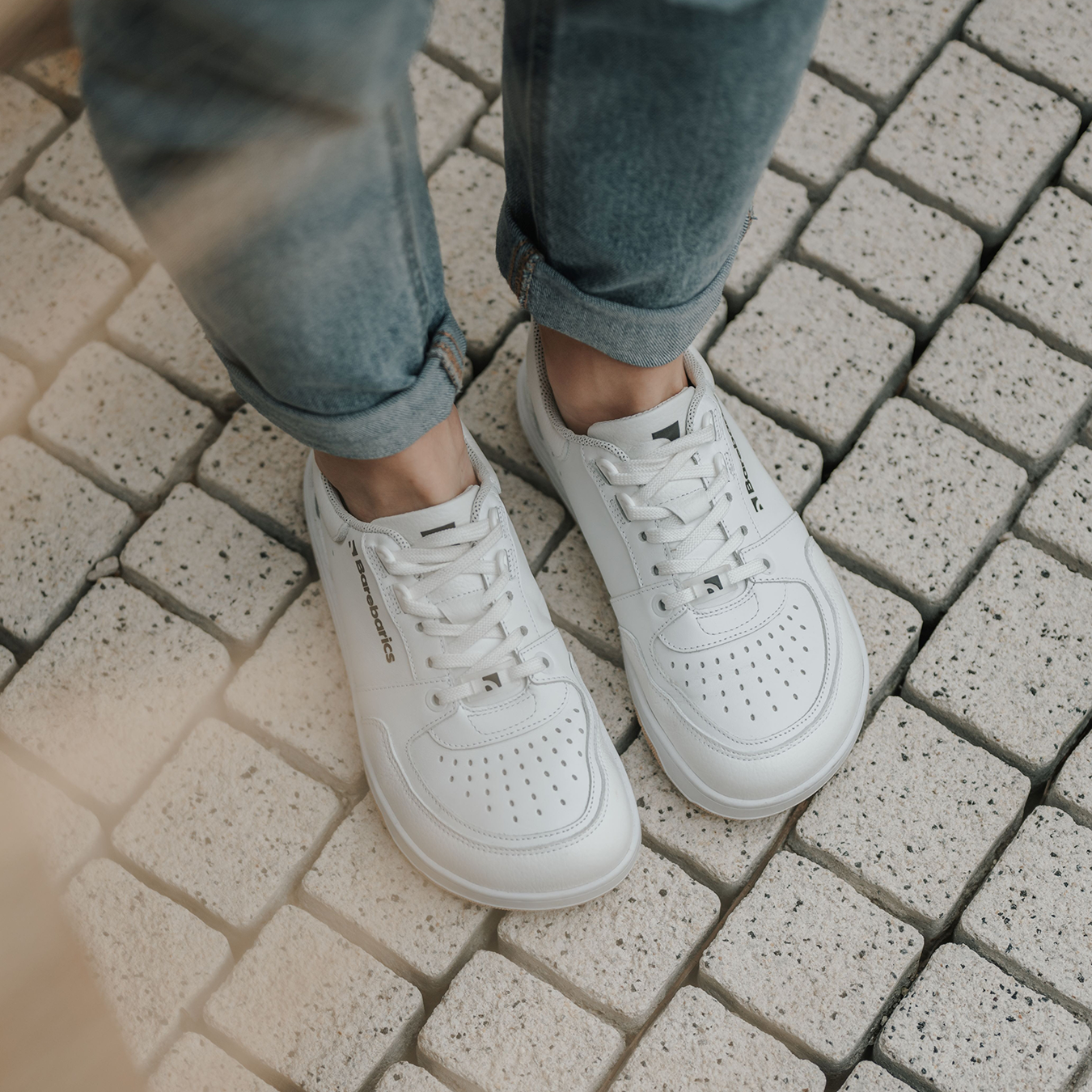 Barebarics - Wave - All White -(Unisex)