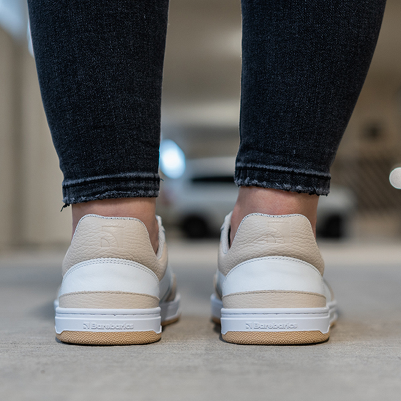 Barebarics - Wave - White & Beige - (Unisex)