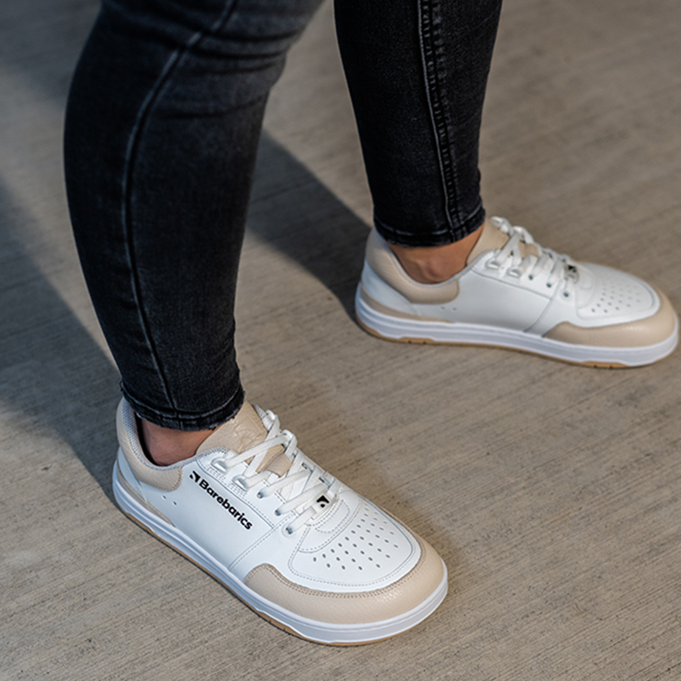 Barebarics - Wave - White & Beige - (Unisex)