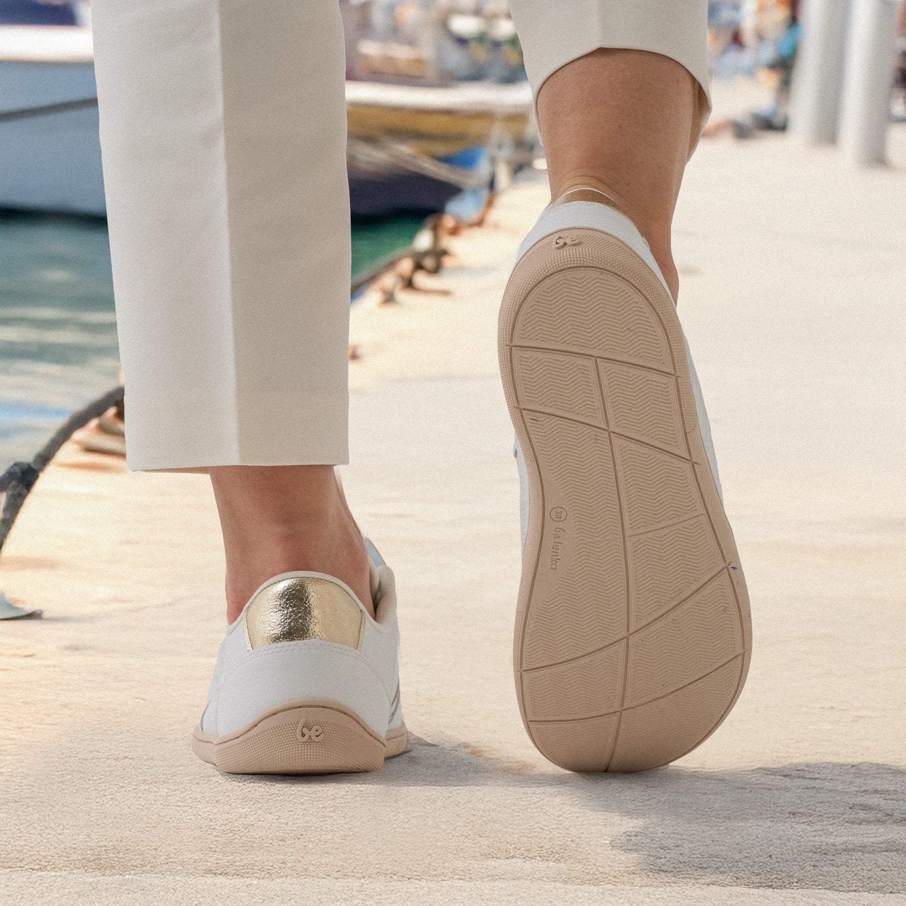 Be Lenka - Cellestia - White & Gold - (Womens)