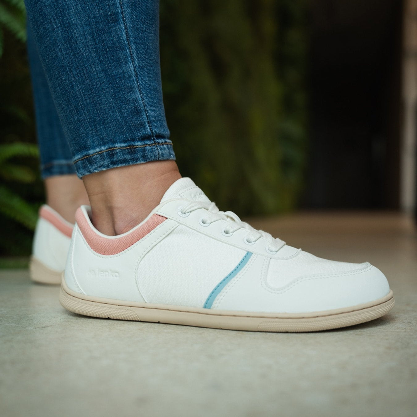 Be Lenka - Echo - White & Cotton Candy Vegan - (Womens)