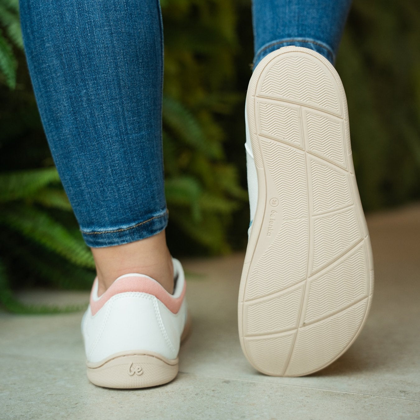 Be Lenka - Echo - White & Cotton Candy Vegan - (Womens)