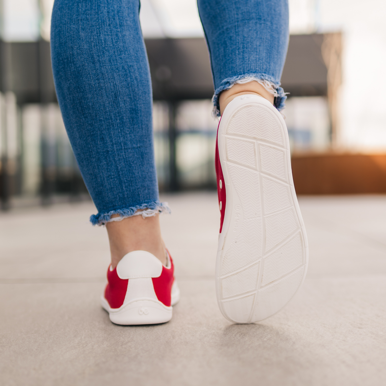 Be Lenka - Rebound - Red & White (Unisex)