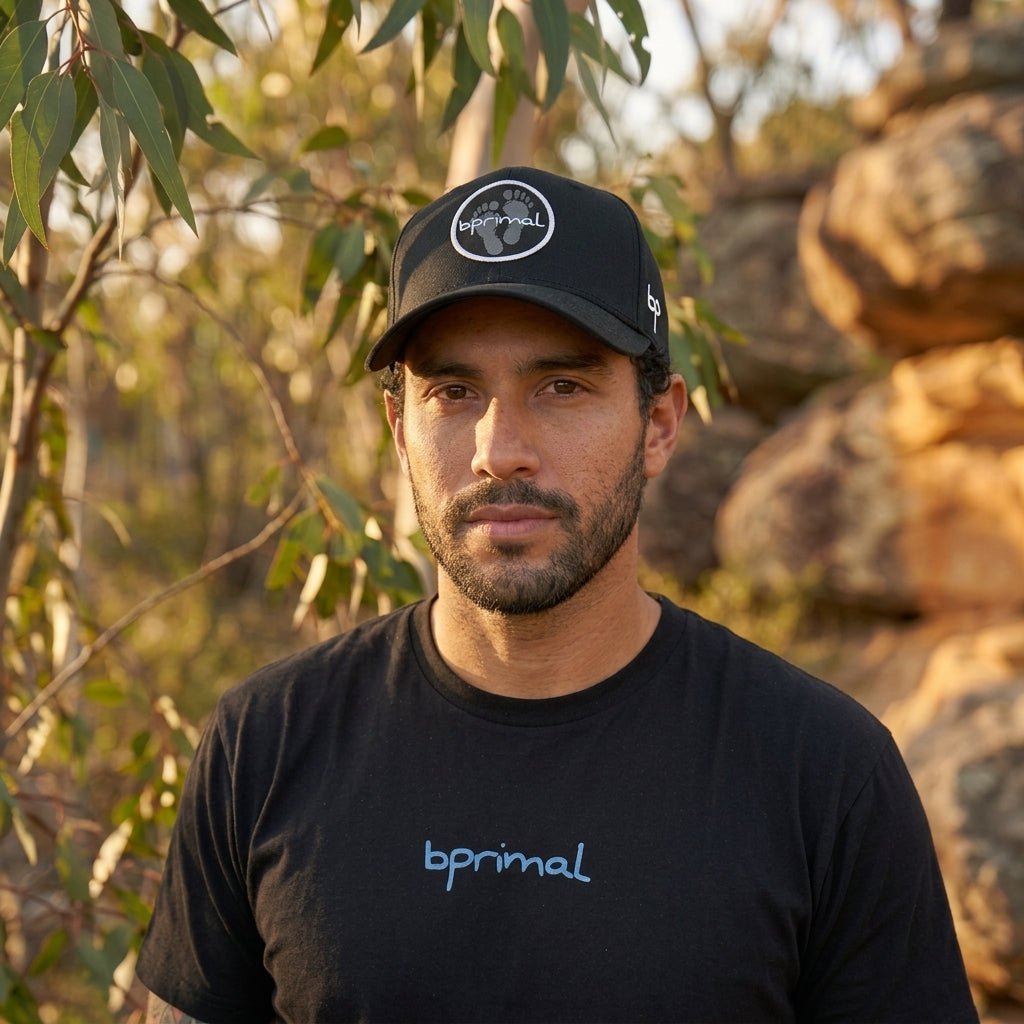 Bprimal Snapback Cap (Sustainable Cotton) - Black