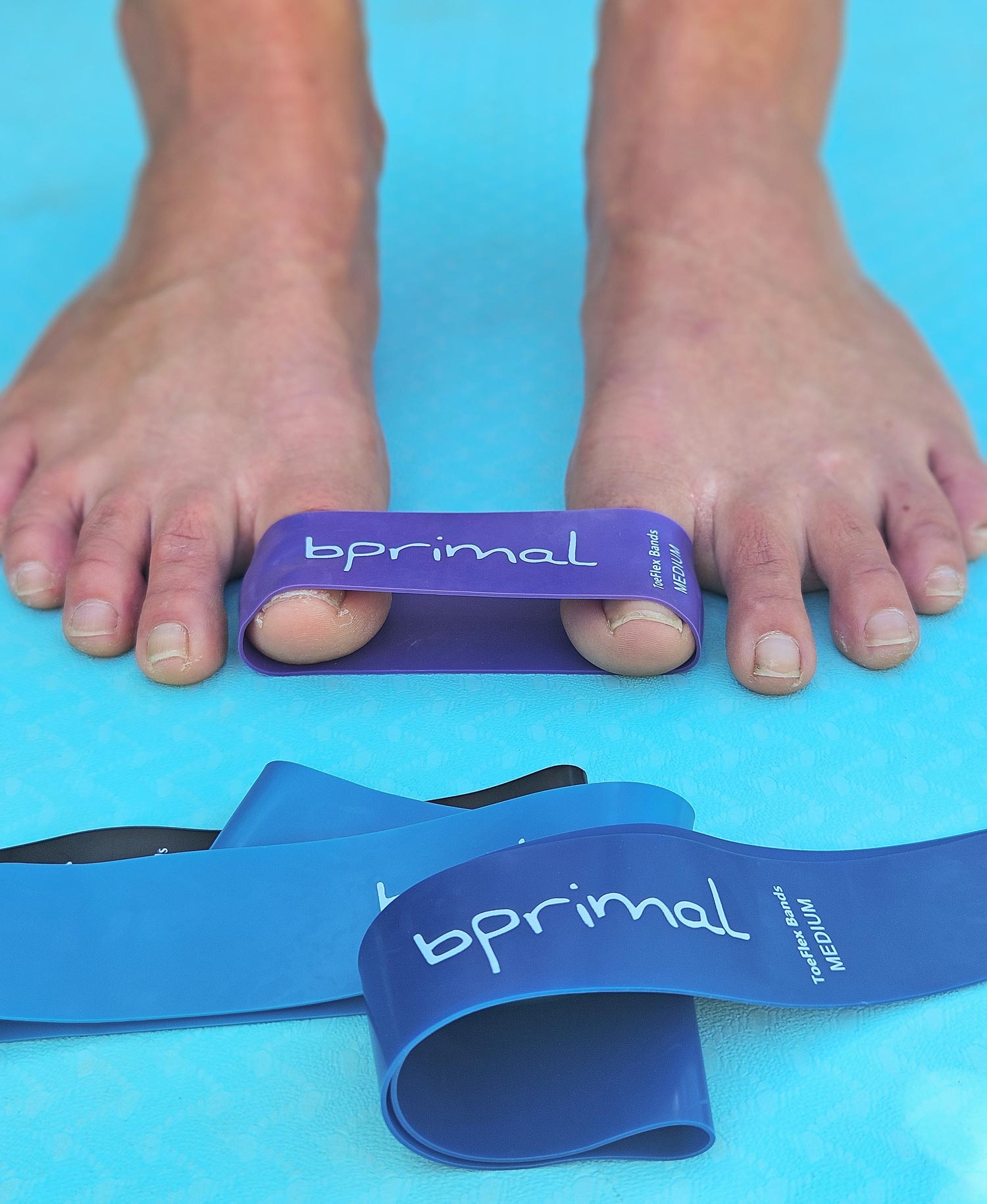 Bprimal Toeflex resistance bands with &