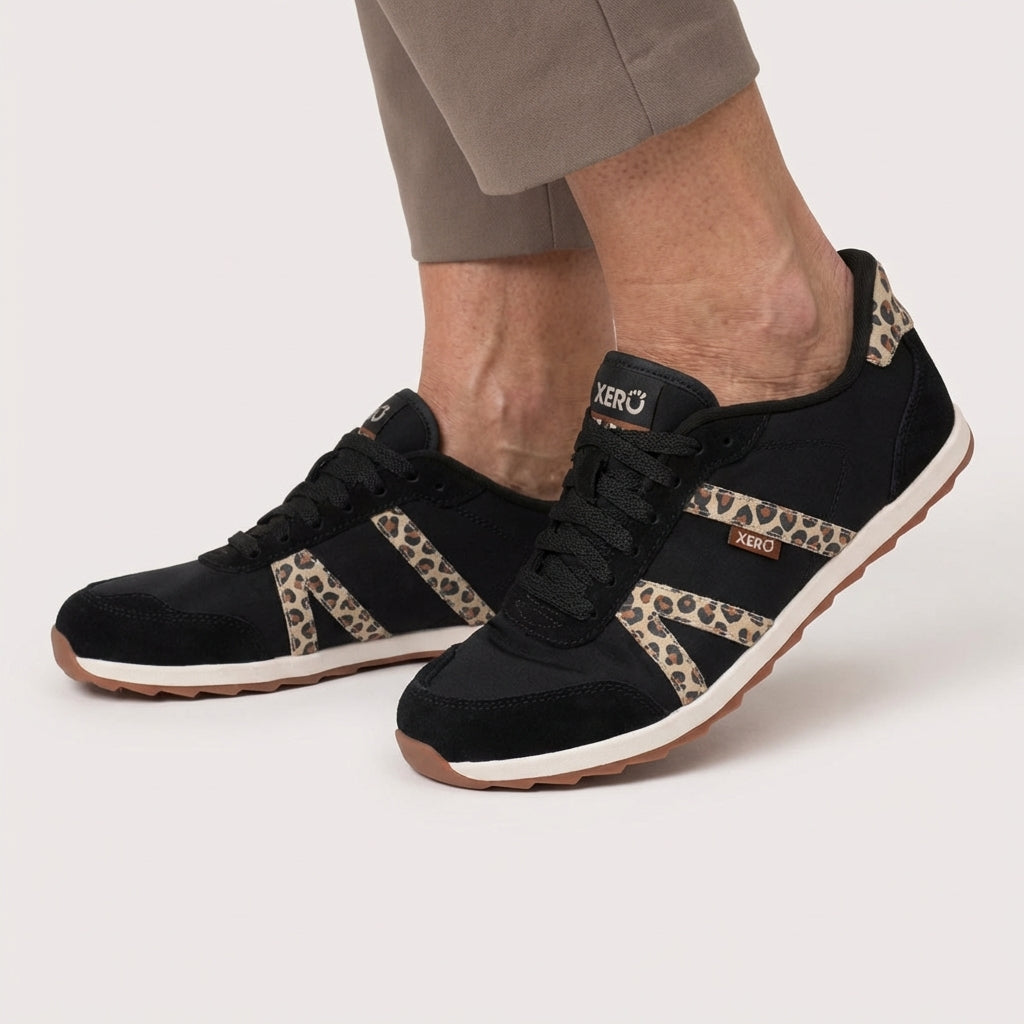 XeroShoes - Wynn - Womens - Black / Leopard