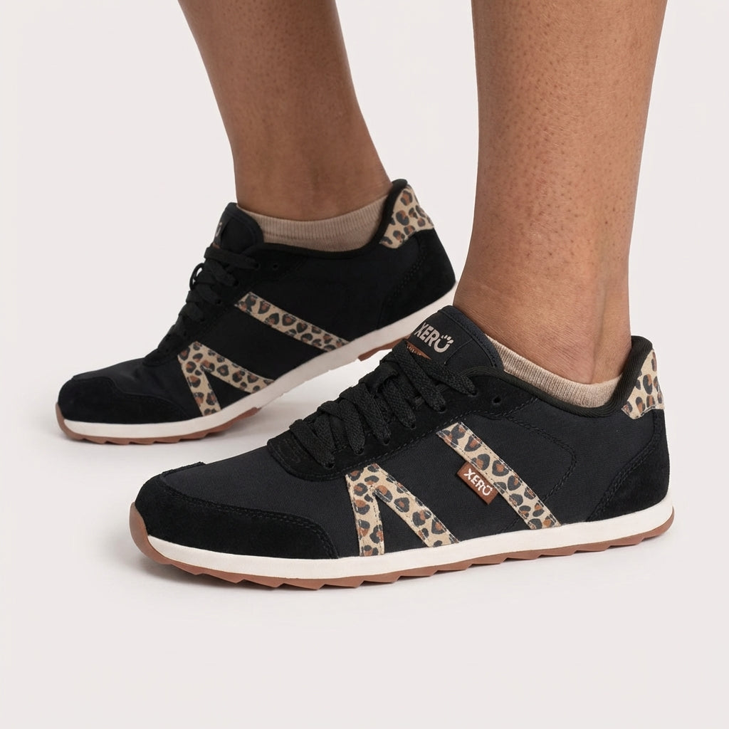 XeroShoes - Wynn - Womens - Black / Leopard