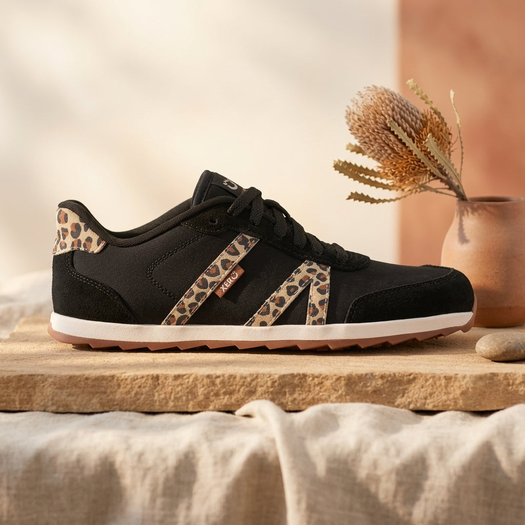 XeroShoes - Wynn - Womens - Black / Leopard
