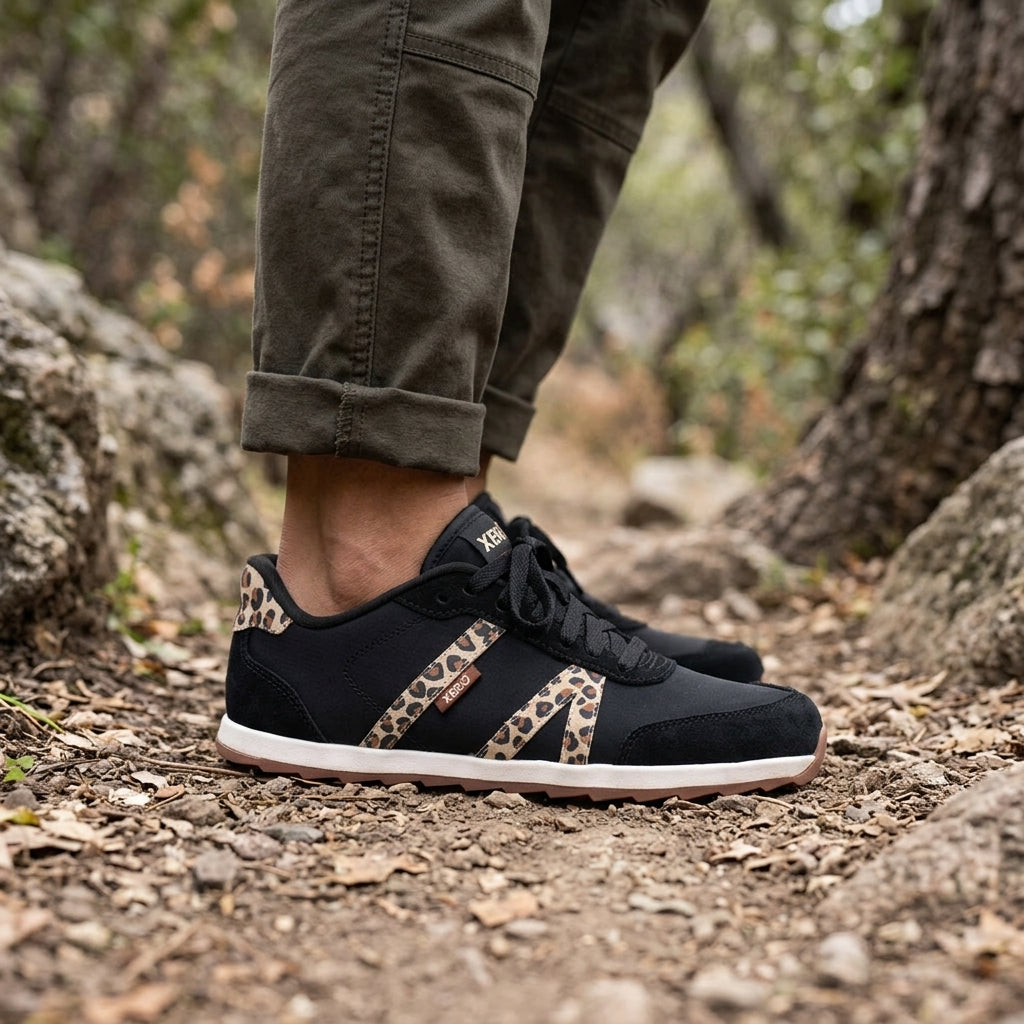 XeroShoes - Wynn - Womens - Black / Leopard
