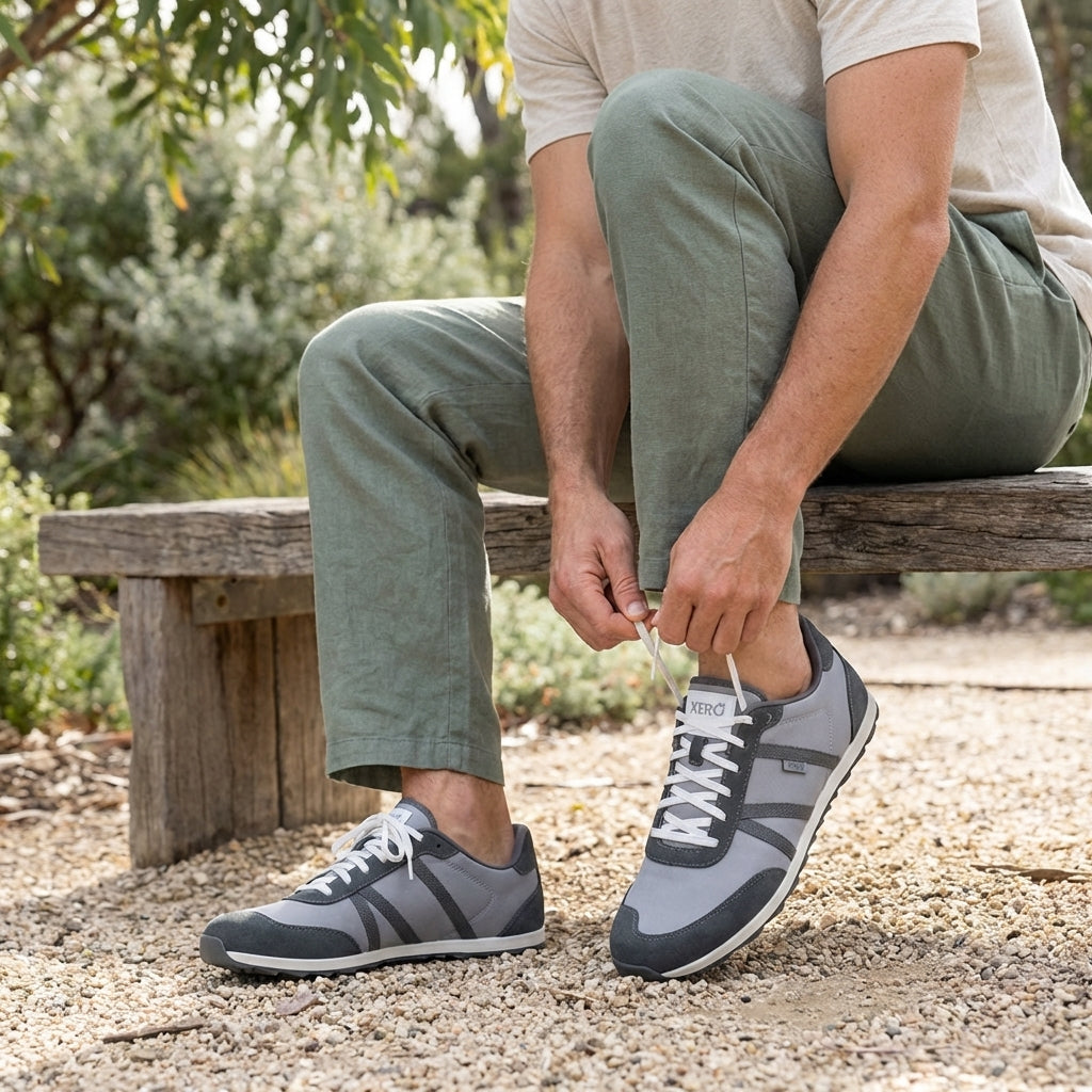 XeroShoes - Wynn - Mens - Alloy / Steel Gray