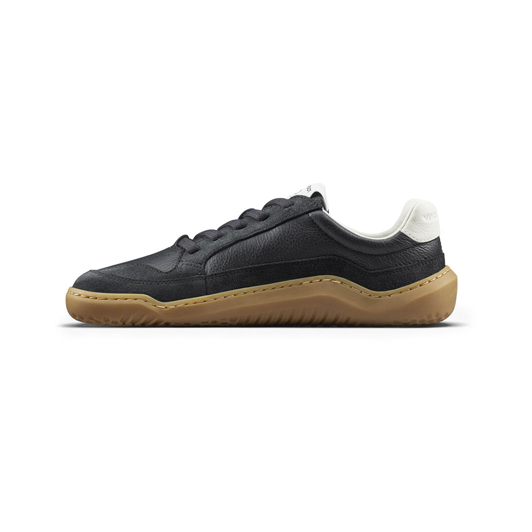 Vivobarefoot Gobi III Sneaker Leather (Womens) - Obsidian