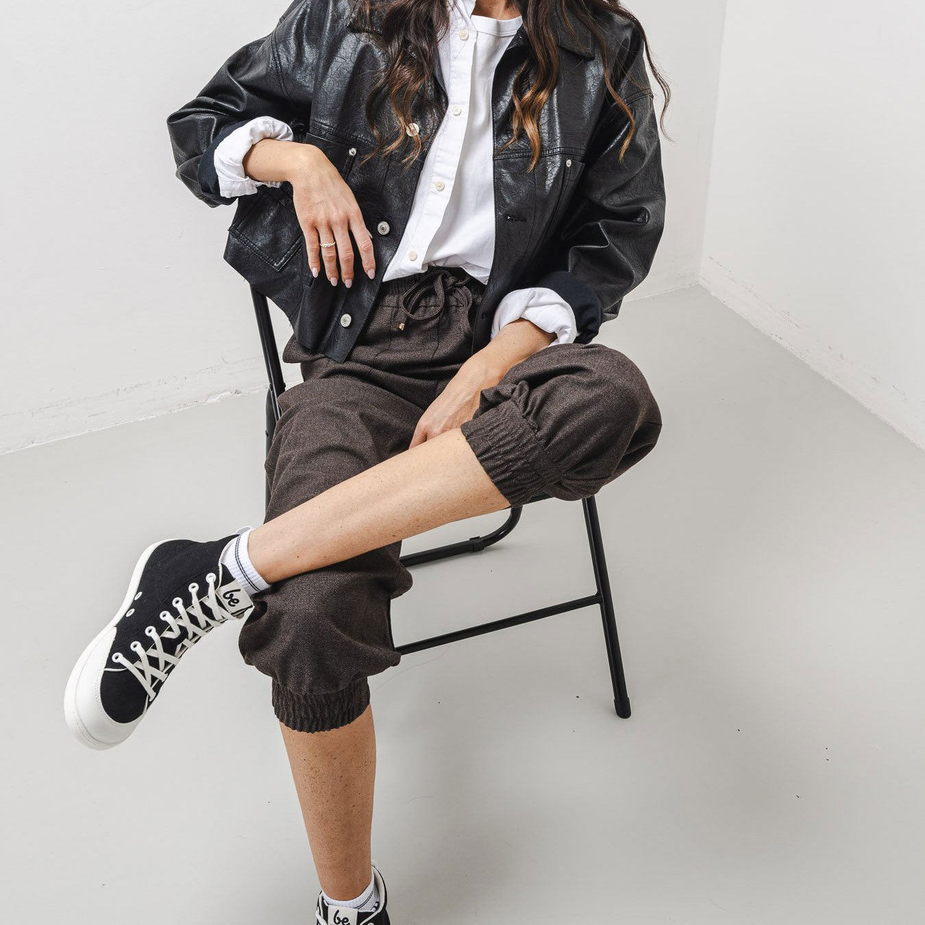 Be Lenka - Rebound - High Top - Black & White (Unisex)