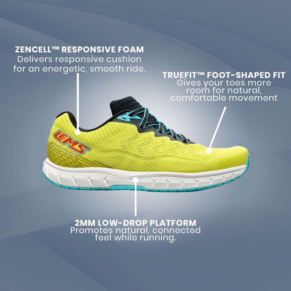 Lems - ZenSpeed Lite (Wide) - Citrus - (Unisex)