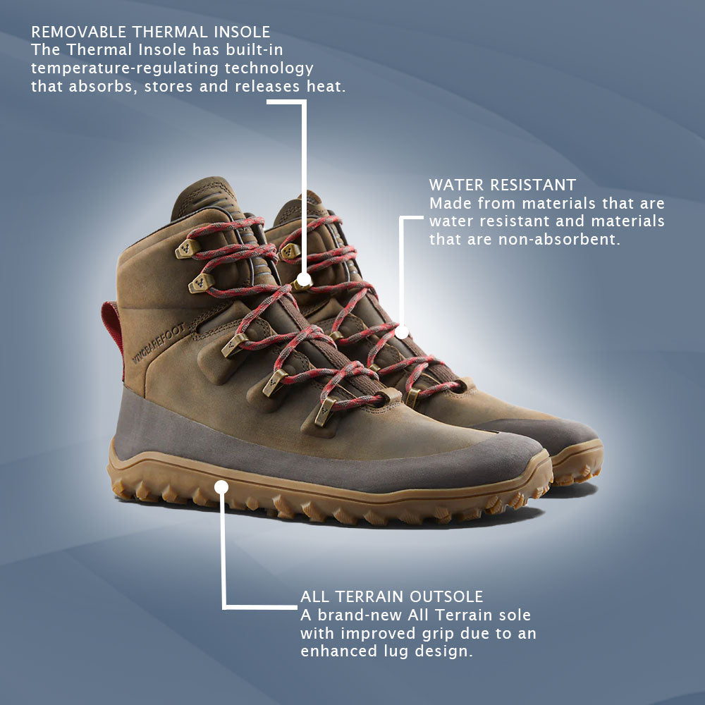 Vivobarefoot Tracker Leather AT - Bracken (Womens)