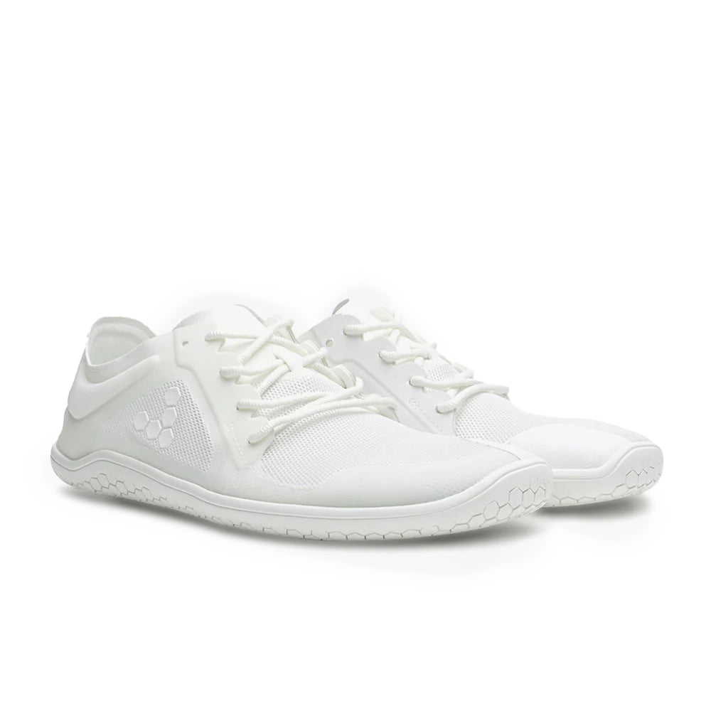 Vivobarefoot Primus Lite III (Mens) - Bright White (CLEARANCE)