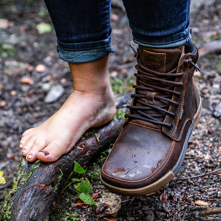 Lems - Waterproof Boulder Boot Summit - Rugged Bark (Unisex) - bprimal