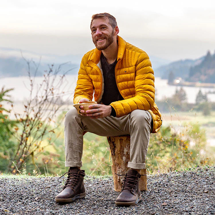Lems - Waterproof Boulder Boot Summit - Rugged Bark (Unisex) - bprimal