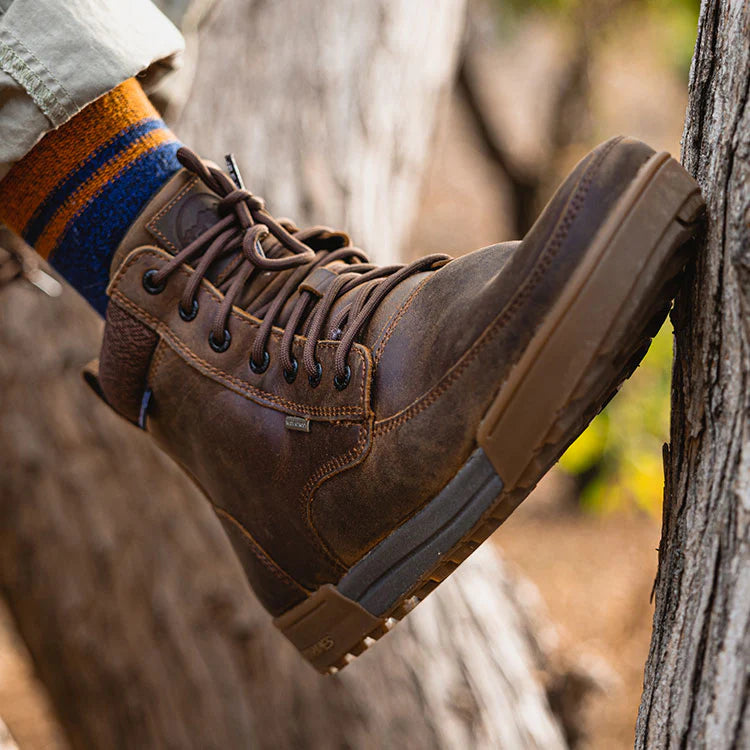 Lems - Waterproof Boulder Boot Summit - Rugged Bark (Unisex) - bprimal