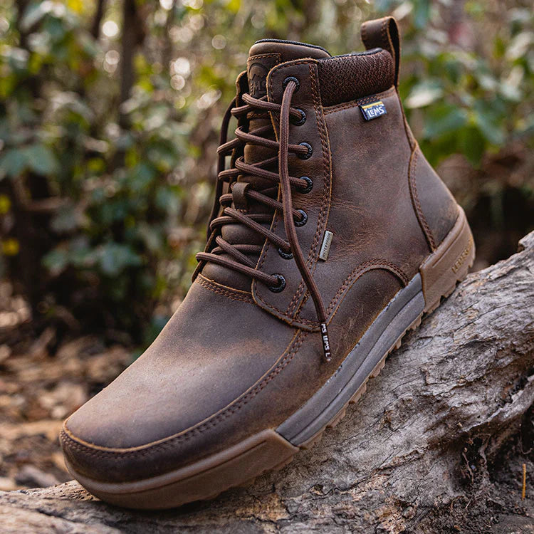 Lems - Waterproof Boulder Boot Summit - Rugged Bark (Unisex) - bprimal