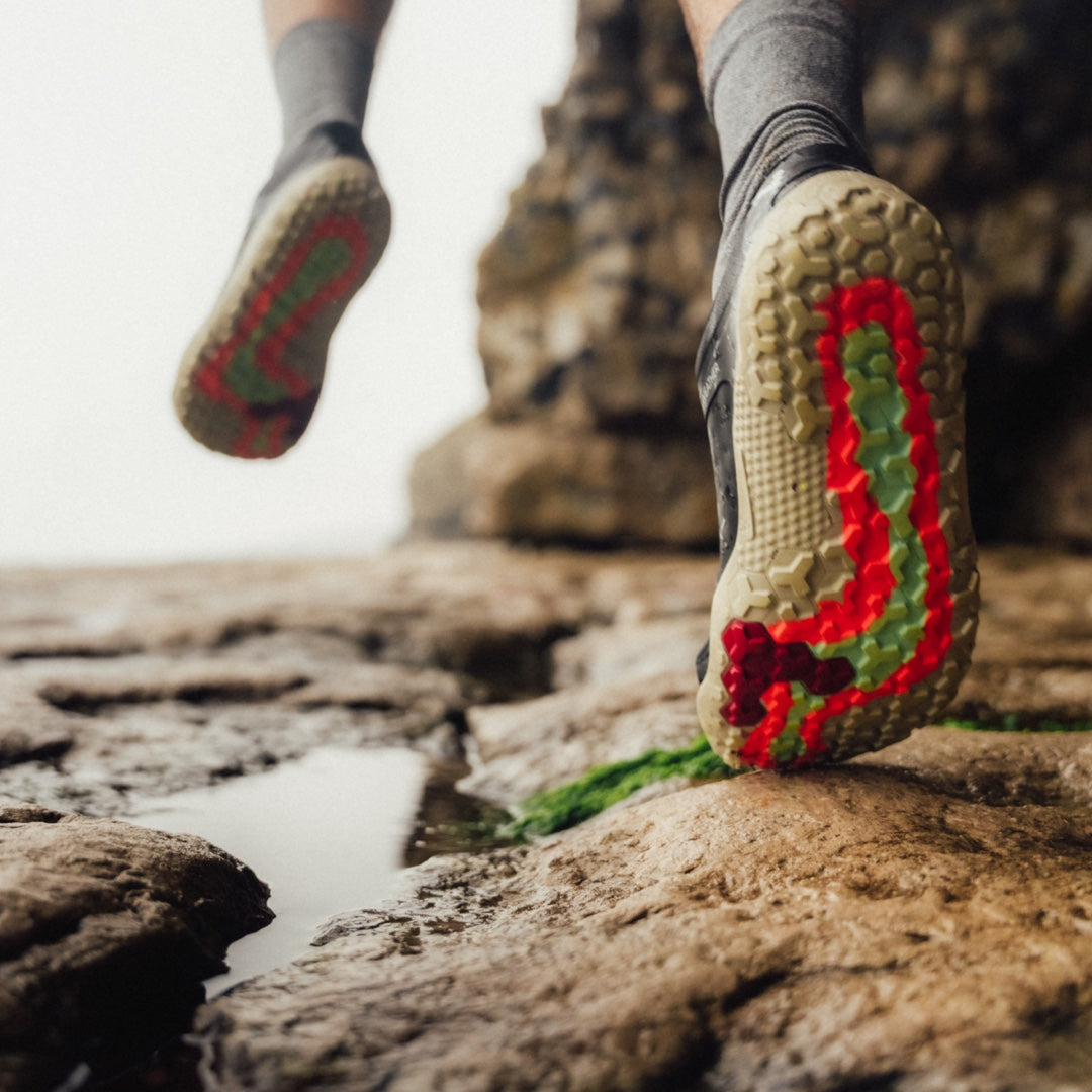 Vivobarefoot Primus Trail II All Weather FG - Obsidian (Womens) - bprimal