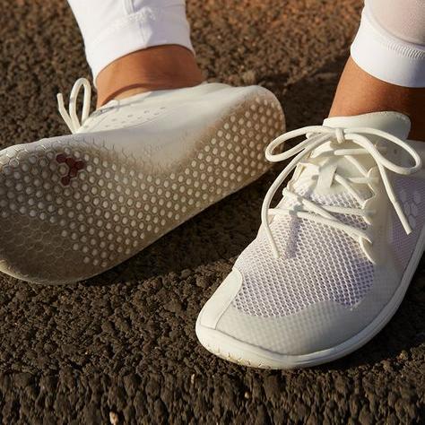 Vivobarefoot Primus Lite III (Mens) - Bright White (CLEARANCE)