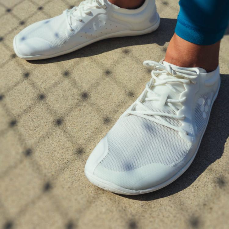 Vivobarefoot Primus Lite III (Mens) - Bright White (CLEARANCE)