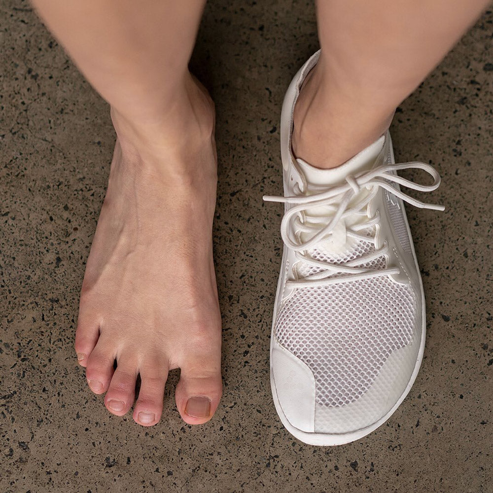 Vivobarefoot Primus Lite III (Mens) - Bright White (CLEARANCE)