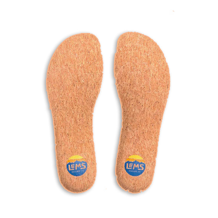 Lems Cork Replacement Insole 3.8mm for DRIFTER Bprimal Footwear