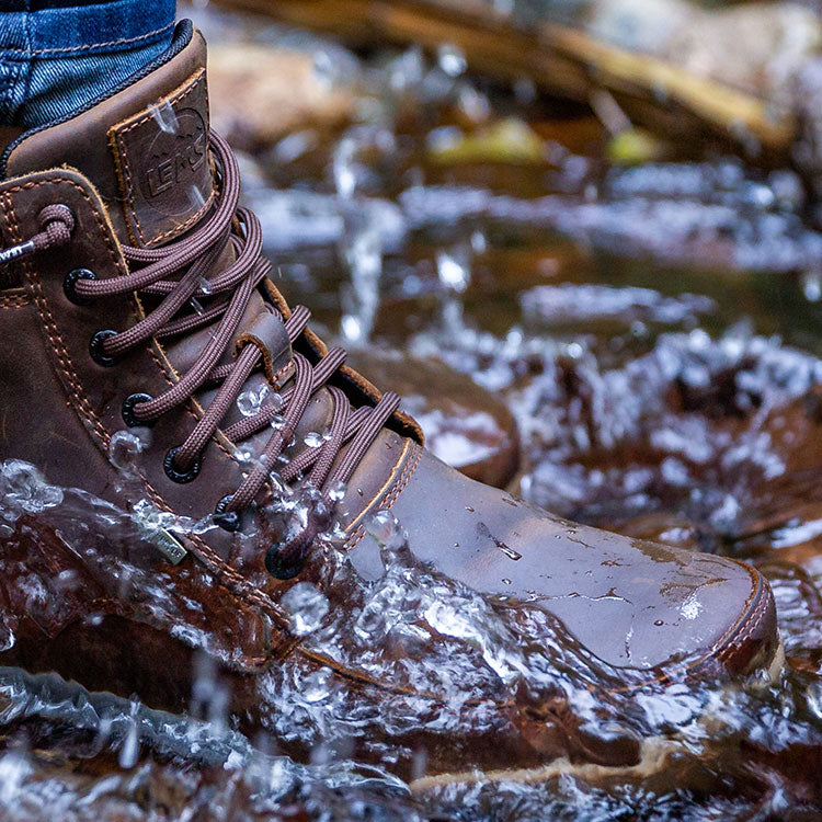 Lems - Waterproof Boulder Boot Summit - Rugged Bark (Unisex) - bprimal