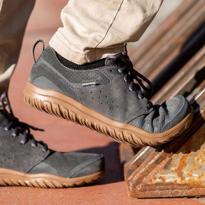 Lems - Primal Zen Suede - Graphite (Unisex)