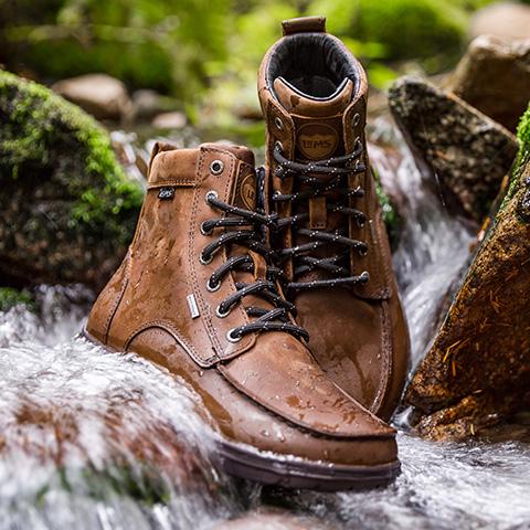 Lems - Waterproof Boulder Boot - Weathered Umber (Unisex) - bprimal