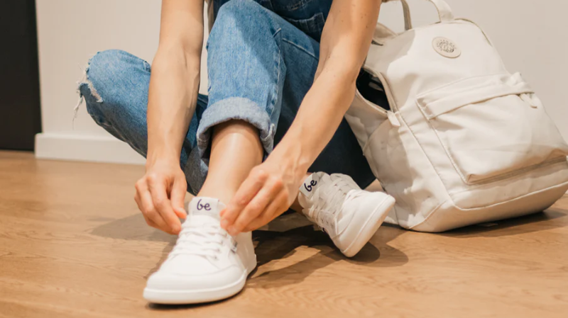 Be Lenka - Rebound - All White (Unisex) - Bareshoot shoes NZ